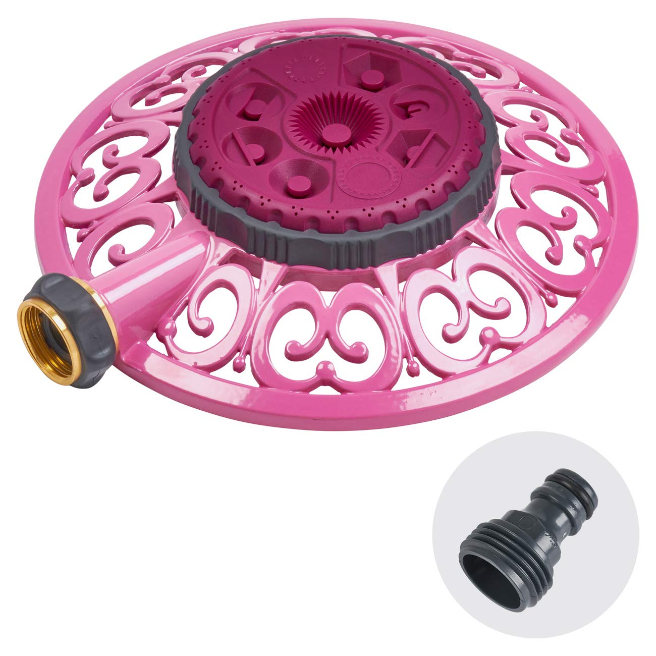 Amazon.com: Melnor 65100-AMZ Sprout Metal 8-Pattern Sprinkler and